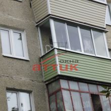 Остекление балкона алюминием Остекление балкона алюминием