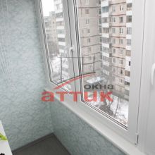 Отделка ПВХ панелями и остекление лоджии Отделка ПВХ панелями и остекление лоджии